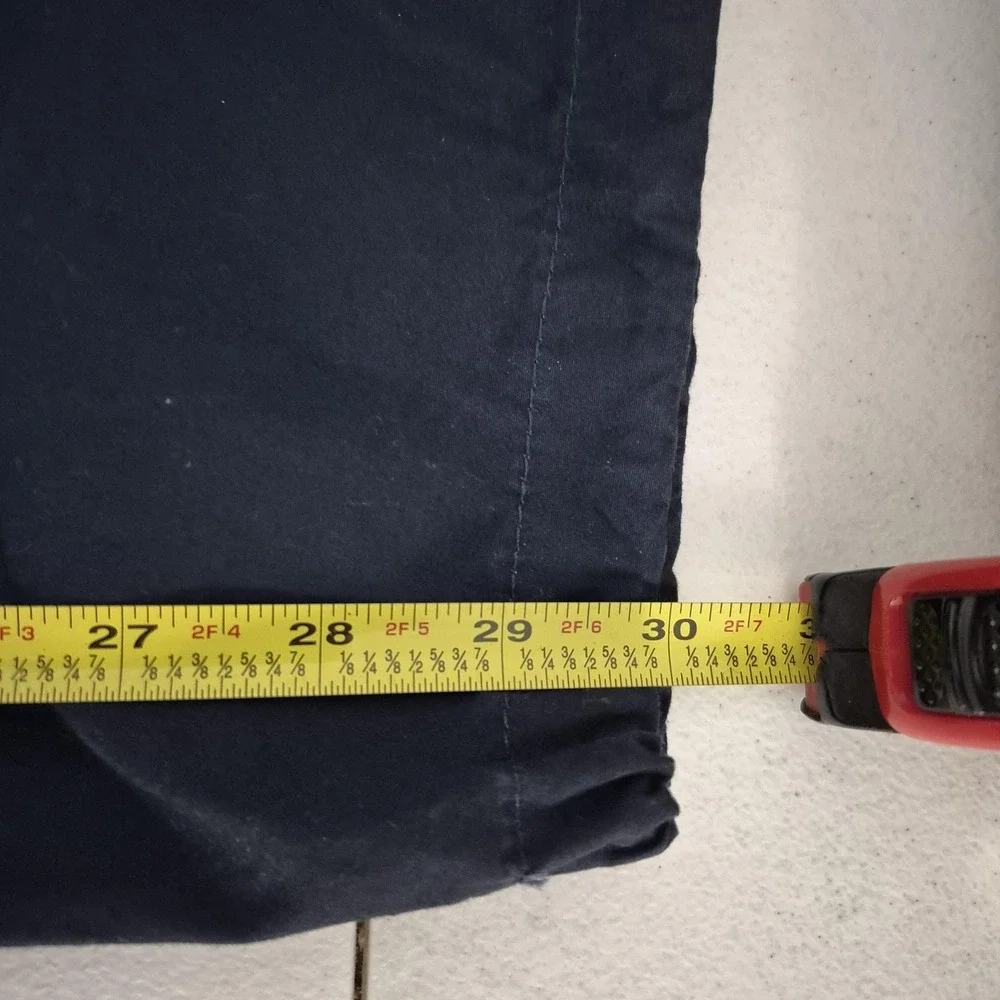 Dickies Cargo Pants Mens Small 30x30 Navy Relaxed Fit Elastic Waist FPR60DN‎ - Picture 10 of 11
